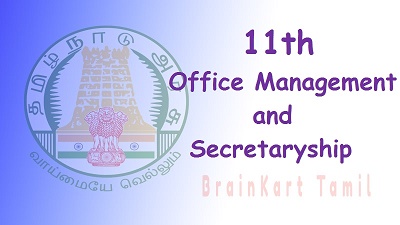 11th Office Management and Secretaryship